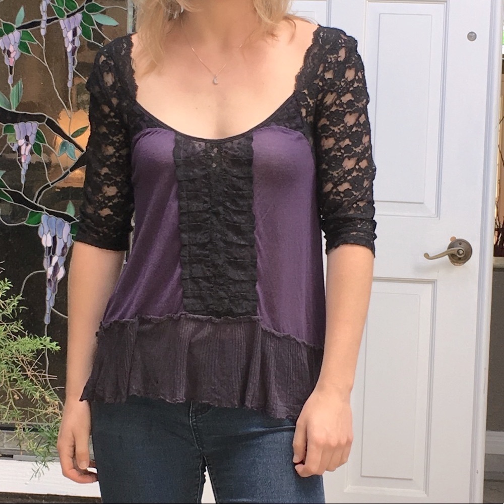 FreePeople Lace Tunic